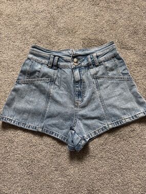 Rewash Super High Rise Jean Shorts